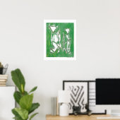 Poster Expressionnisme Moderne Coloré Art Géométrique de (Bureau à domicile)