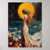 Poster Expressionniste La Naissance de Vénus – Ose Redess (Devant)