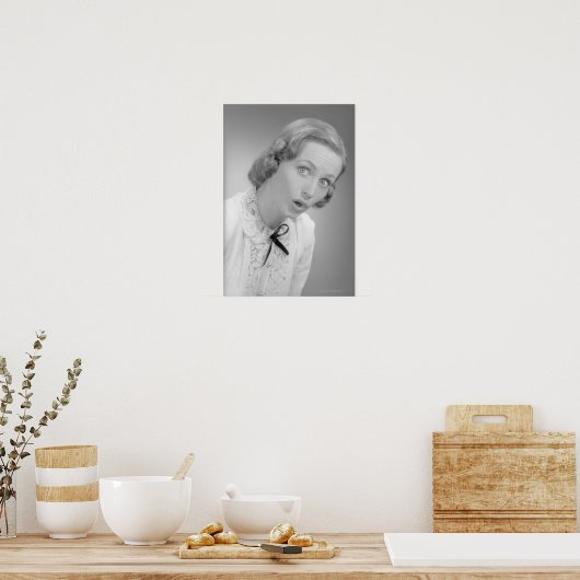 Poster Expressions faciales (Cuisine)