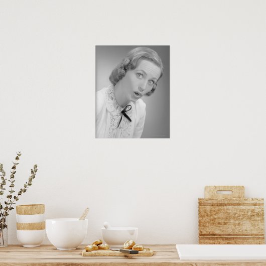 Poster Expressions faciales (Cuisine)