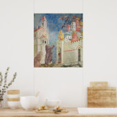 Poster Expulsion des diables d'Arezzo, 1297-99 (Cuisine)