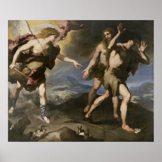 Poster Expulsion du paradis (Devant)