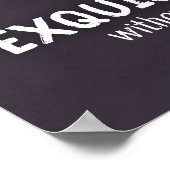 Poster Exquise Schoonheid (Hoek)