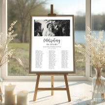 Exquisite Black White Elegant Wedding Anniversarie
