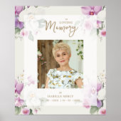 Poster Exquisite Floral Orchids Bouquets in Pink Shades  (Devant)