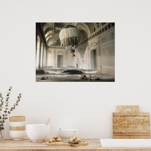 Poster Extension arrêtée (Cuisine)