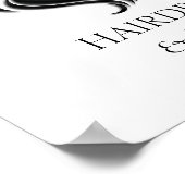 Poster Extension de cheveux créative Salon de beauté Stud (Coin)