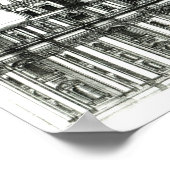 Poster Extérieur de la basilique Saint-Pierre de Rome (Coin)