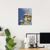 Poster Extérieur de la cathédrale Saint-Alexandre-Nevski (Bureau à domicile)