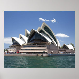 Poster Extérieur de l'Opéra de Sydney, Sydney, Nouvelle-G