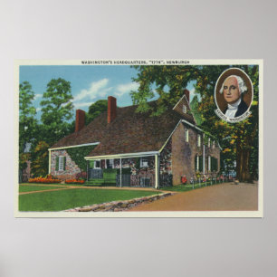 Poster Extérieur du siège de George Washington