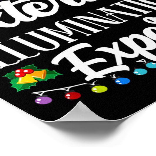 Poster Exterior Illumination Expert Funny Christmas Decor (Coin)