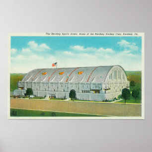 Poster Exterior View of the Hershey Sports Area