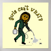 Poster Exterminateur noir fille (Devant)