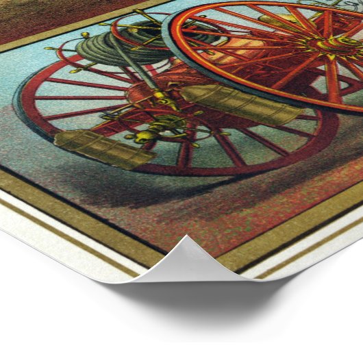 Poster Extincteur de feu Mfg. Co. (Coin)