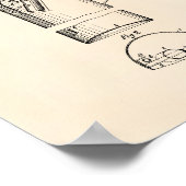 Poster Extincteur de feu portable 1925 - Vieux poivre (Coin)