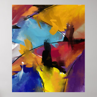 Poster Extra Grand Model Abstract 1412