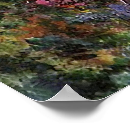 Poster Extra Large Pathway in Monet's Garden (Coin)