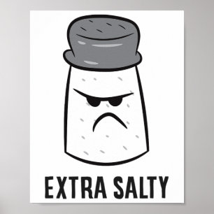 Poster Extra Salty Funty Gamer