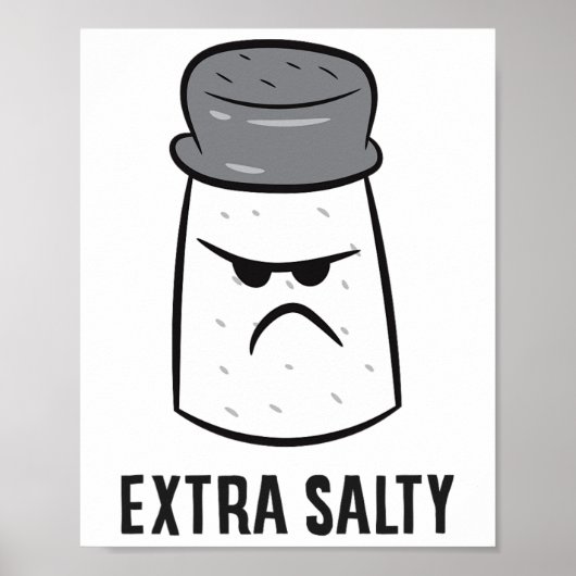 Poster Extra Salty Funty Gamer (Devant)