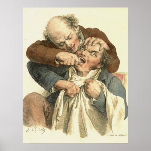 Poster Extraction des dents 1790 (Devant)