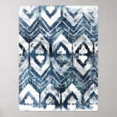 Poster Extraction d'Indigo - Géométrique (Devant)