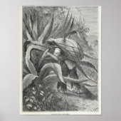 Poster Extraction du pulque (Devant)