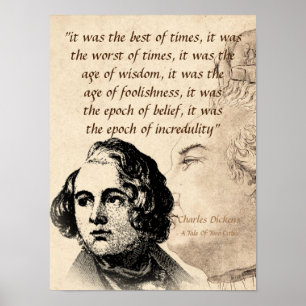 Poster Extrait D'Une Histoire De Deux Villes