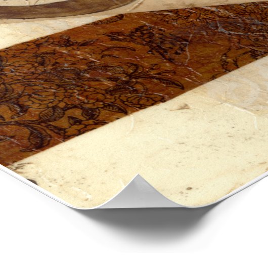 Poster Extrait vintage de journal (Coin)