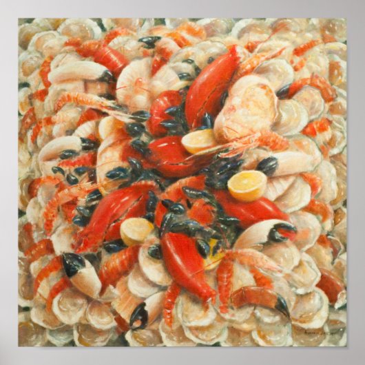 Poster Extravaganza de fruits de mer 2010 (Devant)