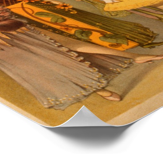 Poster Extravaganza Hurly Burly et Vaudeville raffinée (Coin)