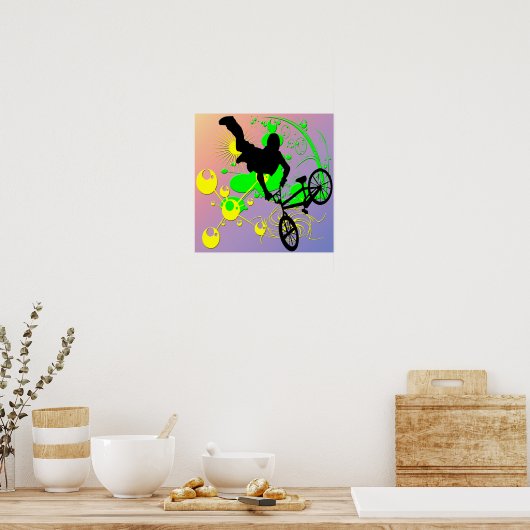 Poster Extreme Biking (Cuisine)
