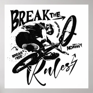 Poster Extreme BMX Freestyle Rider