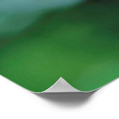 Poster Extrême Gros Plan D'une Abeille Collectant Du Poll (Coin)