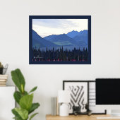 Poster Extrême-Nord été (Bureau à domicile)