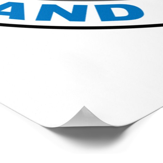 Poster Extrémiste de droite (Coin)