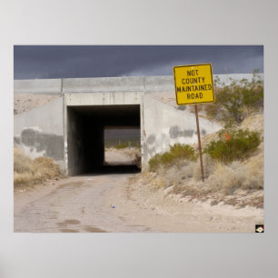 Poster Extrémité de Las Vegas Blvd. Copie d'affiche