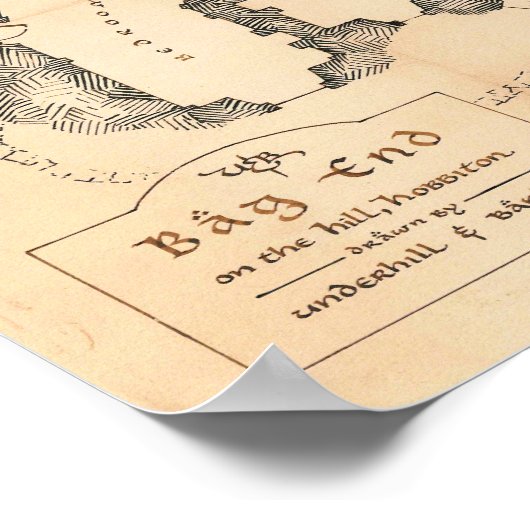 Poster extrémité du sac (Coin)