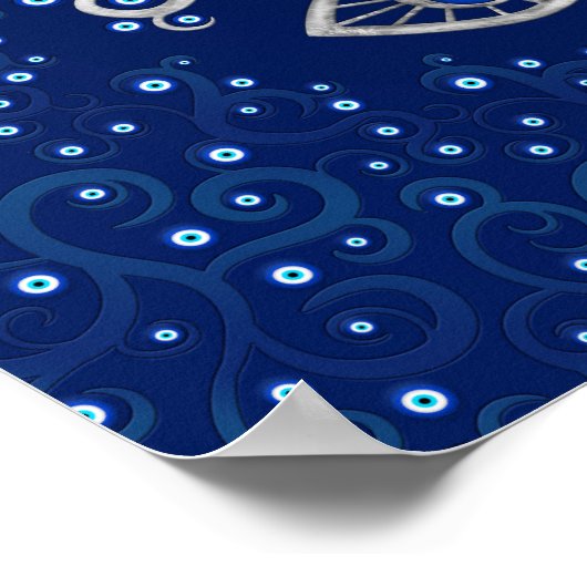 Poster Eye Amulet Tree (Coin)