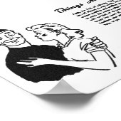 Poster Eye birmane Shave Adoring (Coin)