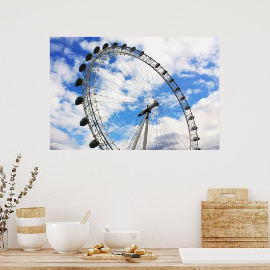 Poster Eye de Londres (Cuisine)