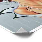 Poster Eyelashes et oreilles (Coin)