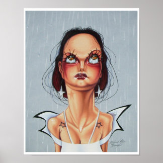 Poster Eyelashes et oreilles