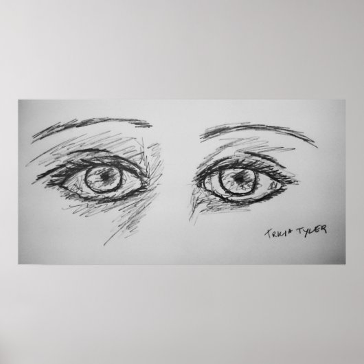 Poster Eyes (Devant)