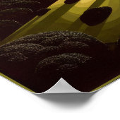 Poster Eyvind Earle - Des collines et des vallées - Réal (Coin)