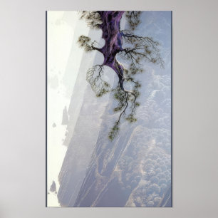 Poster Eyvind Earle - Montée de la montagne - Réalisme m