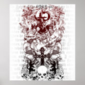 Poster Ezekiel 37 Armée de Bones Canvas (Devant)