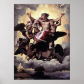 Poster Ezekiel's Vision - Raphael - c1518 (Devant)
