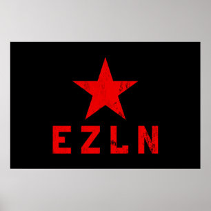 Poster EZLN - Ejército Zapatista de Liberación Nacional
