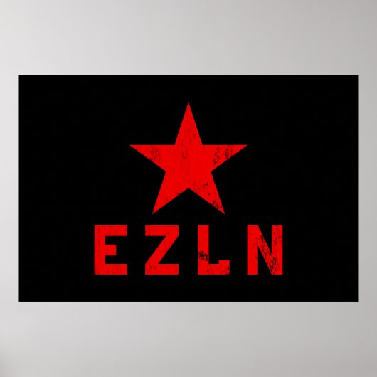 Poster EZLN - Ejército Zapatista de Liberación Nacional (Devant)